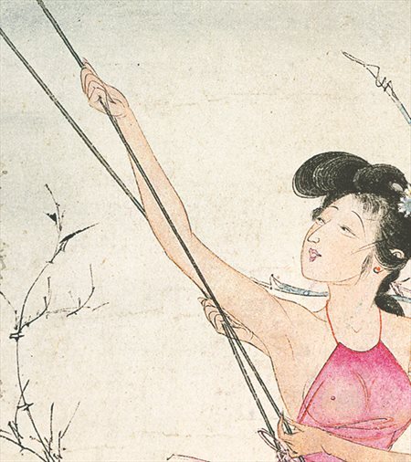 平乐县-胡也佛的仕女画和最知名的金瓶梅秘戏图